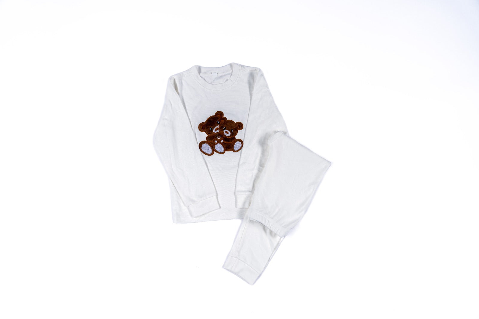 بجامه مع روب بجامه - قطن