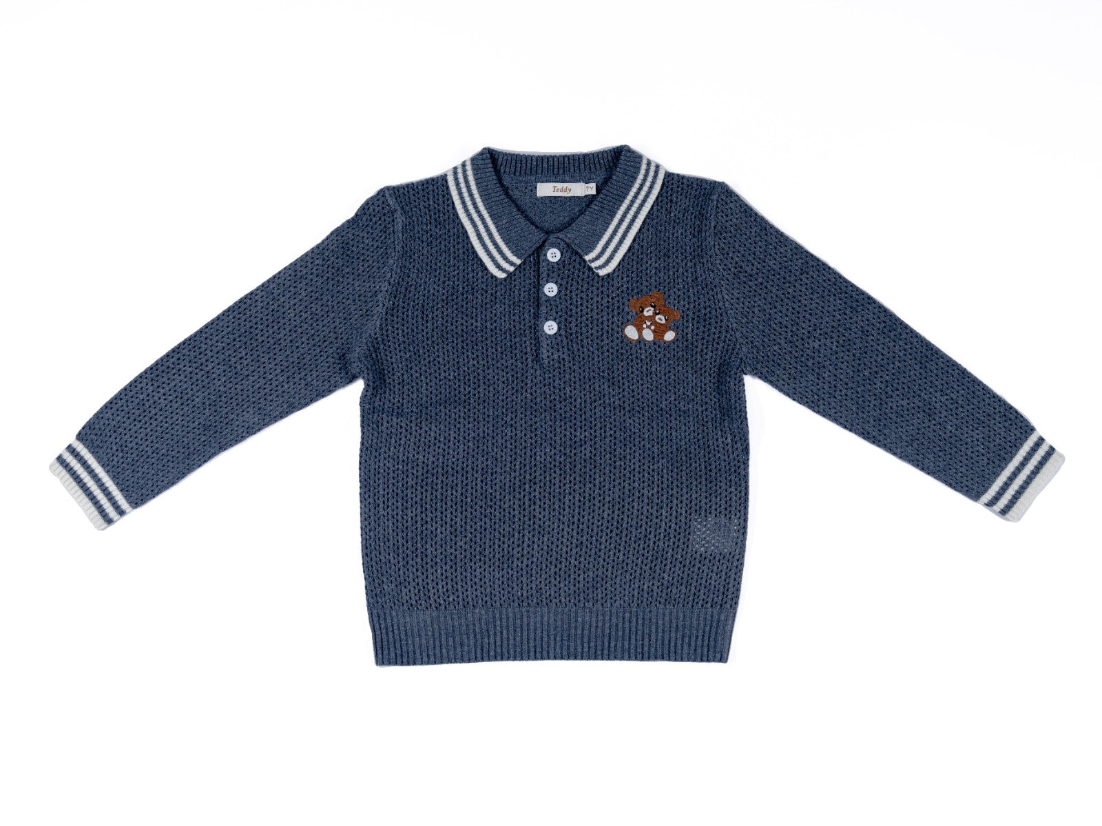 طقم رمادي أولاد - صوف