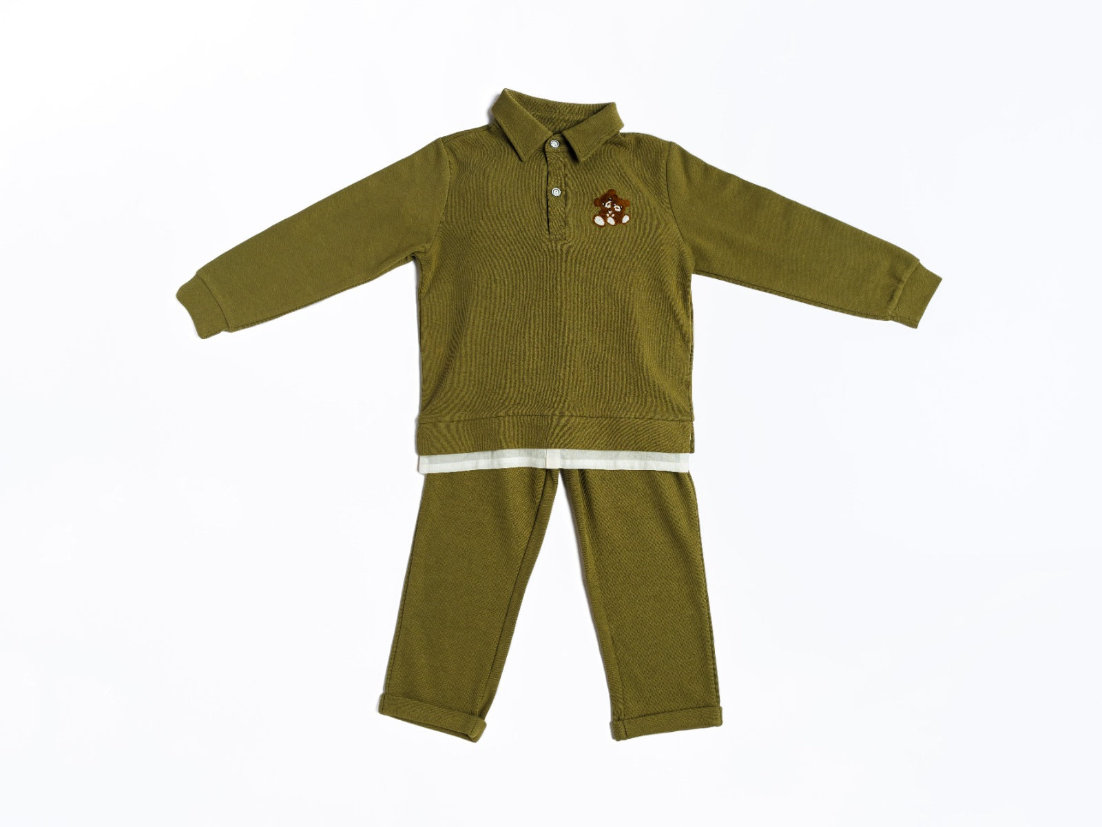 بدلة زيتي ولادي - قطن