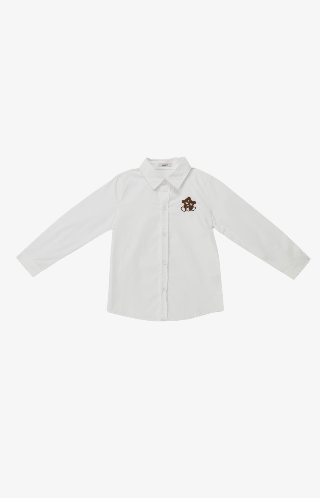 قميص أبيض ولادي