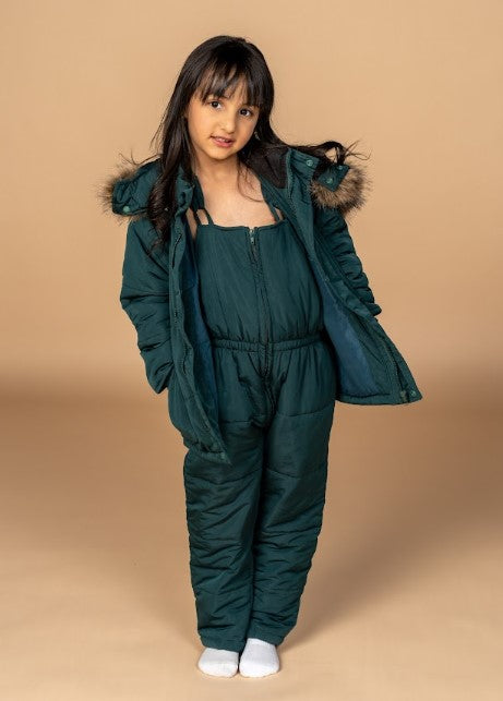 Olive Green Ski Suit