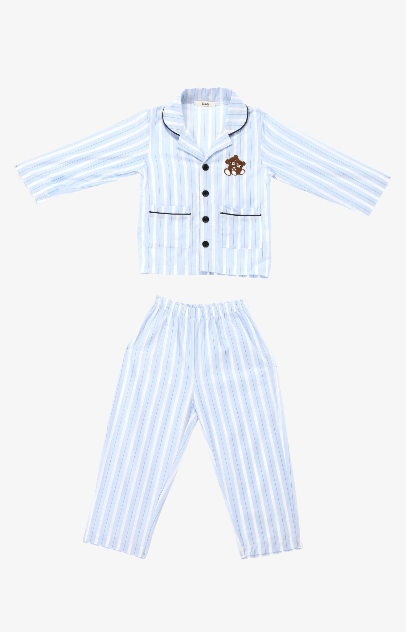 Baby blue sleep pajamas
