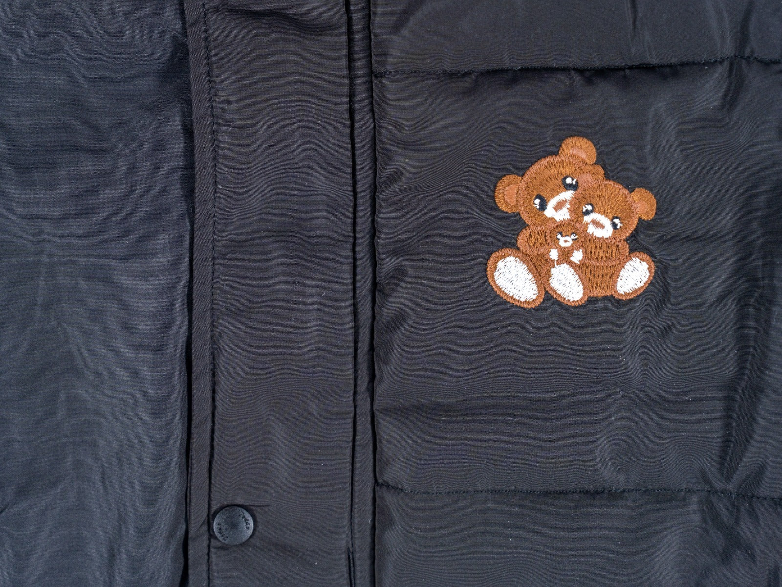 بدلة سكي أسود - قطن