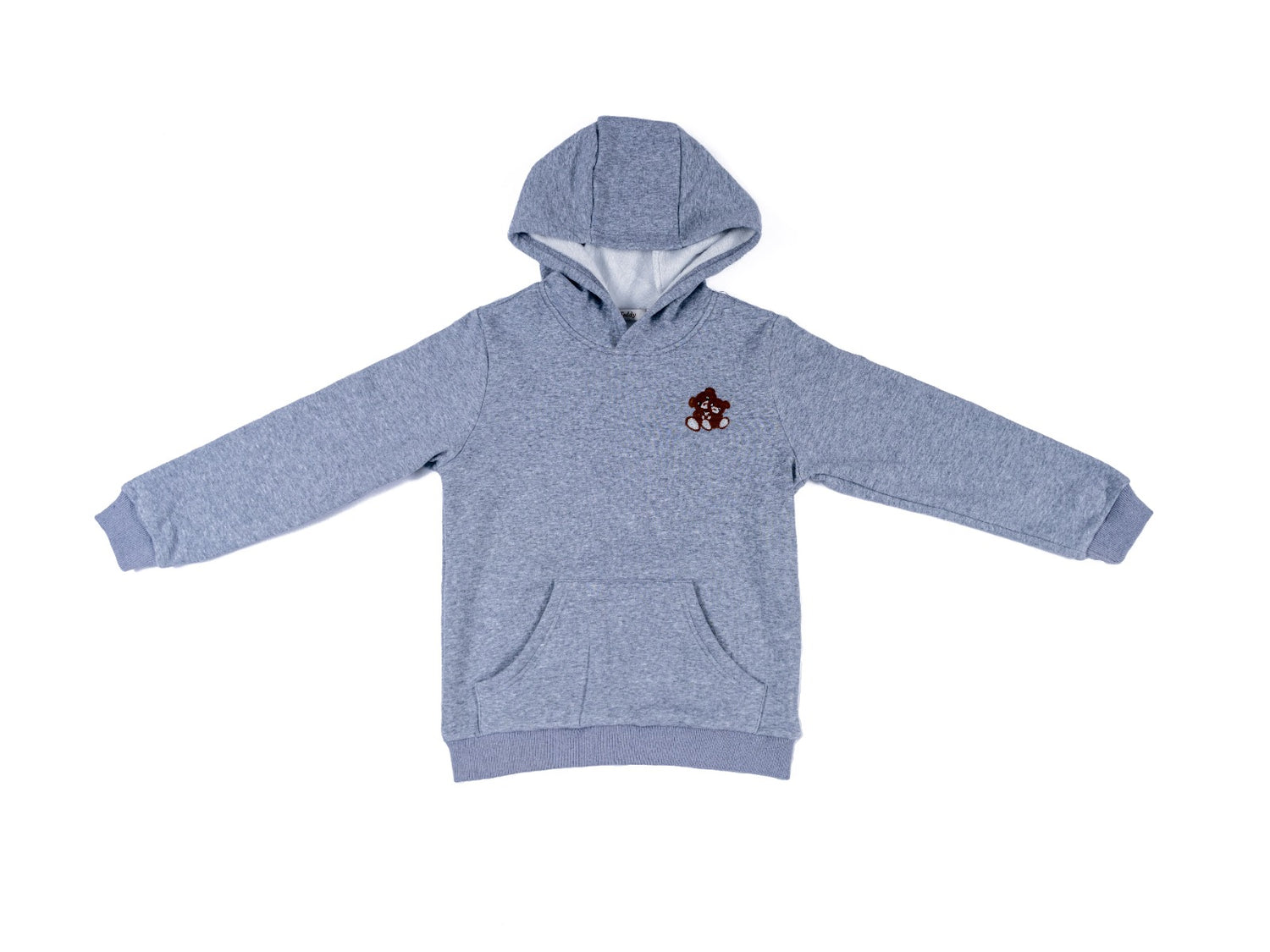 هودي رمادي - قطن