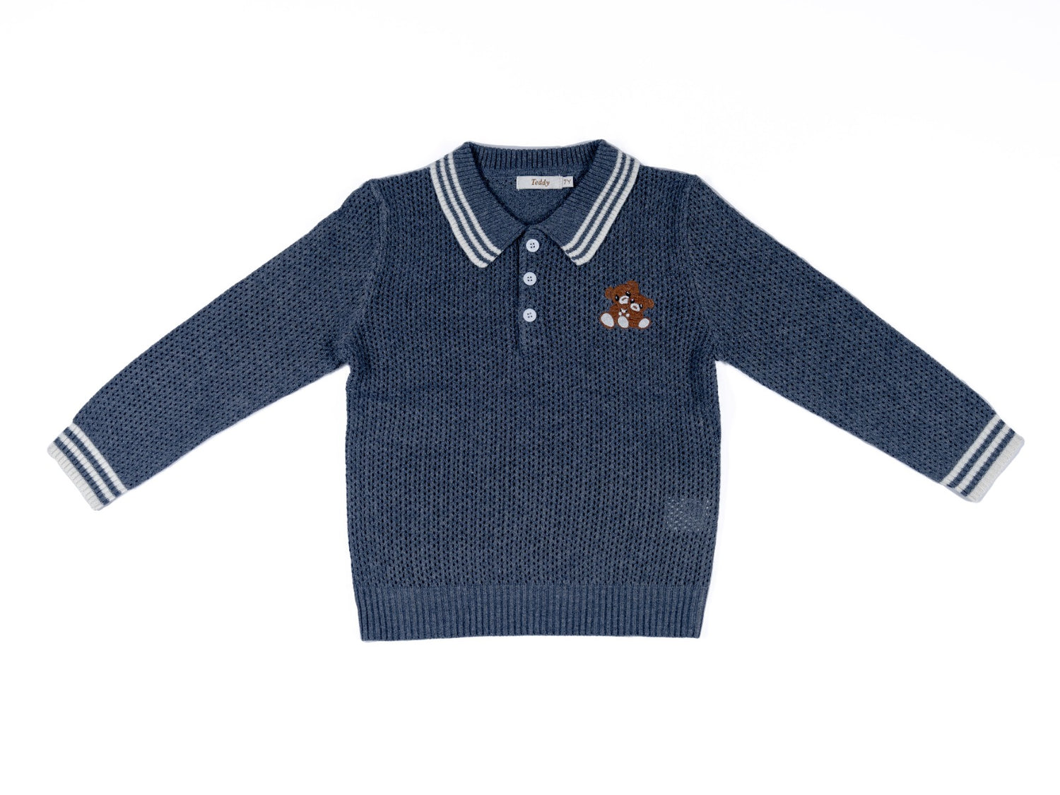 طقم رمادي أولاد - صوف