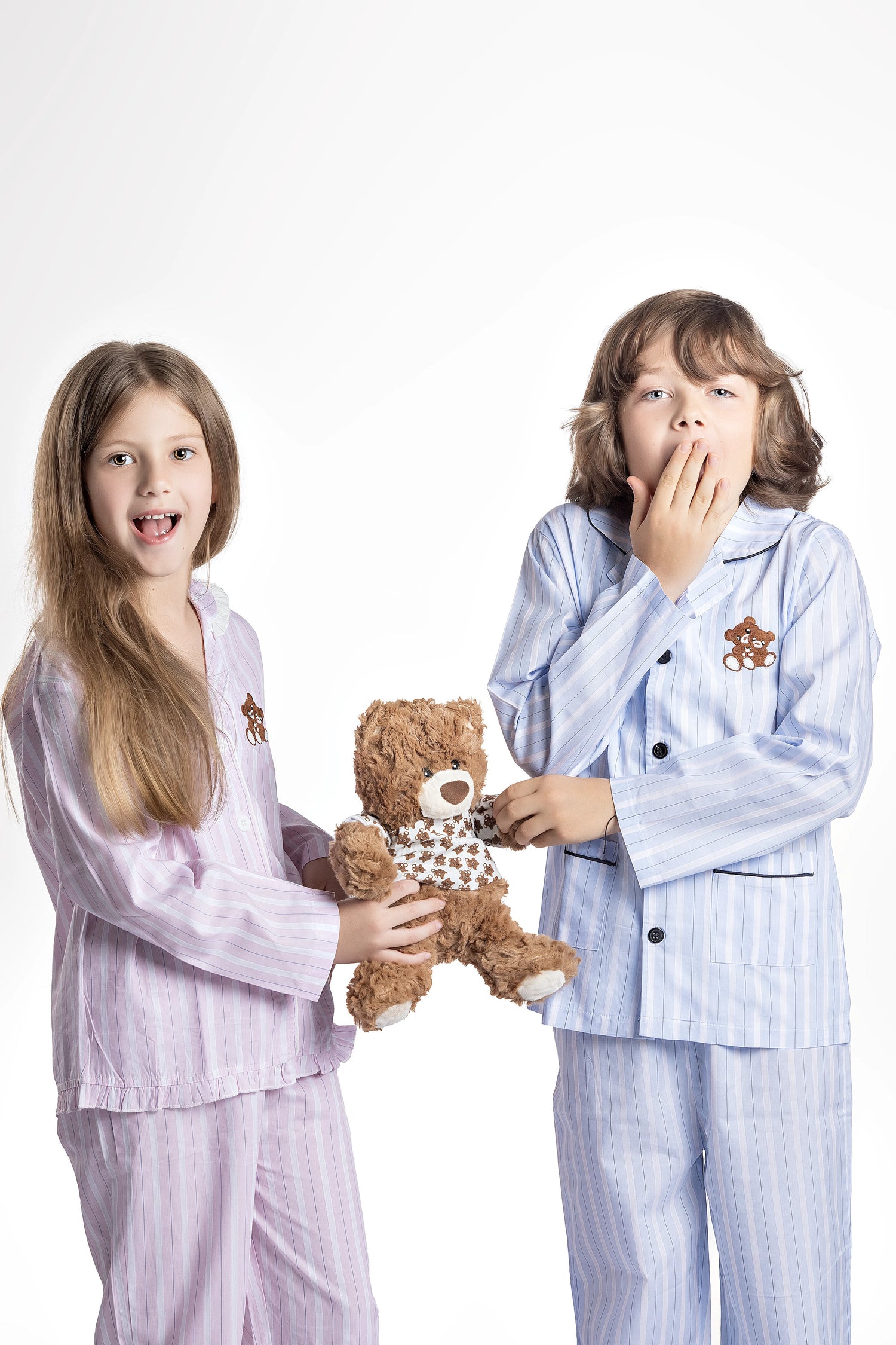 Baby blue sleep pajamas