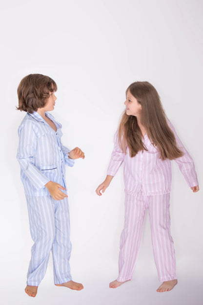 Baby blue sleep pajamas